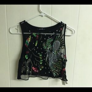 Zara Trafaluc  Crop Tank Top
